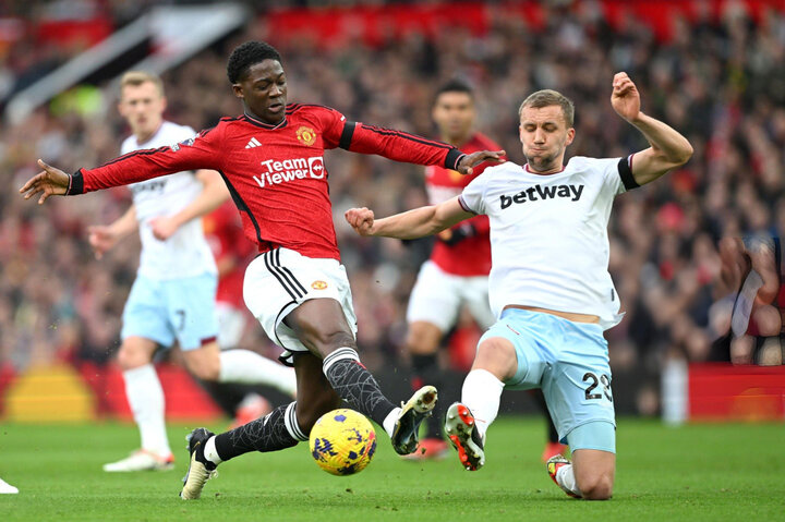 Man Utd 3-0 West Ham: Garnacho Ghi Cú đúp