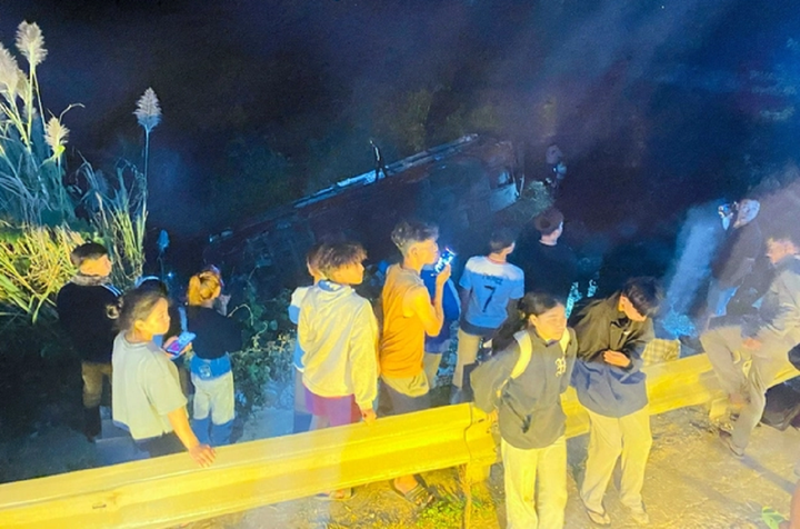 Thời điểm xe khách gặp nạn, trên xe có tổng cộng 37 người.