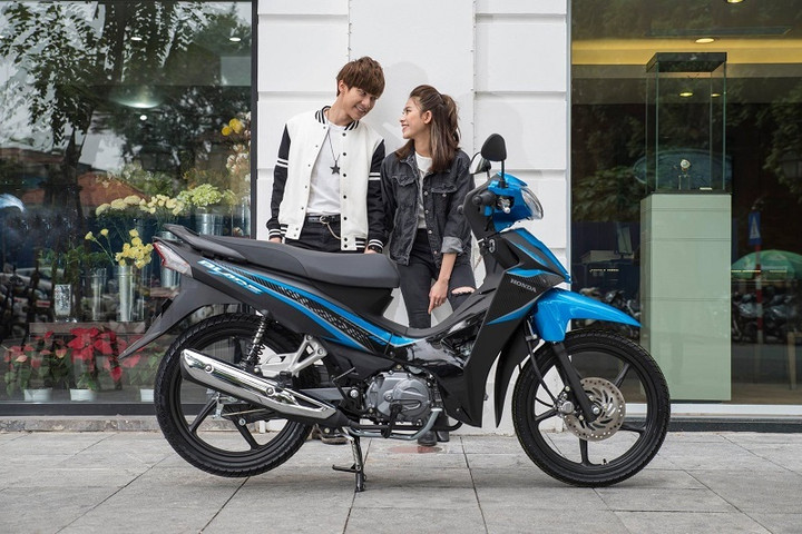 Blade 110 phiên bản tiêu chuẩn. (Ảnh: Honda)