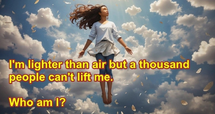 Câu đố tưởng khó mà lại rất dễ.