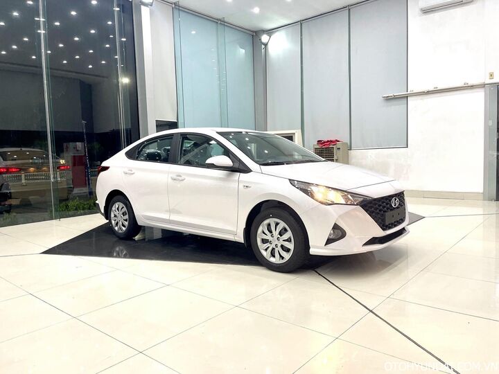 Hyundai Accent 1.4MT Base 2023 là phiên bản tiêu chuẩn của dòng xe Hyundai Accent thế hệ mới tại Việt Nam. (Ảnh: Hyundai Trường Chinh)