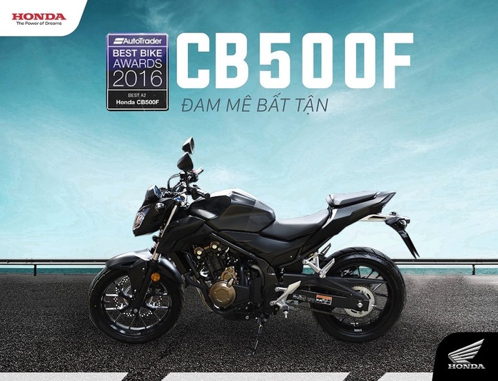 Honda CB500F. (Ảnh: Honda)