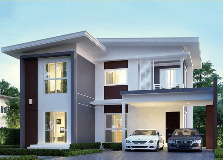 Mẫu nhà được thiết kế với phong cách độc đáo, tuy nhỏ nhưng vẫn đầy đủ công năng, tiện ích sử dụng. (Ảnh: Vinavic)
