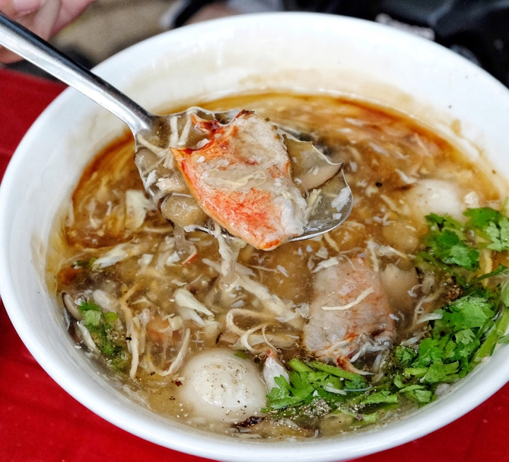 Súp cua. (Ảnh: T.N)