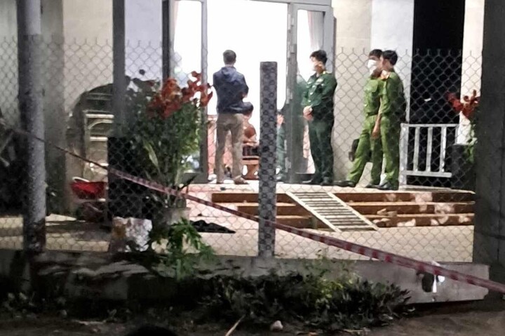 Ngôi nhà nơi xảy ra vụ việc. (Ảnh: A.C)