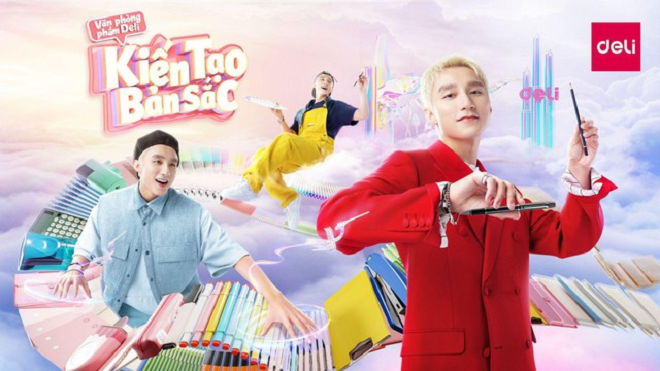 Sơn Tùng M-TP tiếp tục trở thành đại sứ thương hiệu Deli năm 2024. (Nguồn: Deli)
