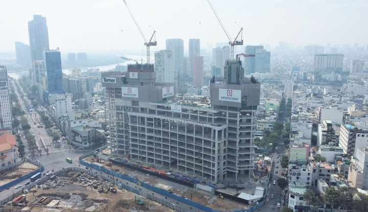 Dự án One Central HCM tọa lạc trên 4 mặt tiền ở trung tâm Quận 1, TP.HCM. (Ảnh: B.L)