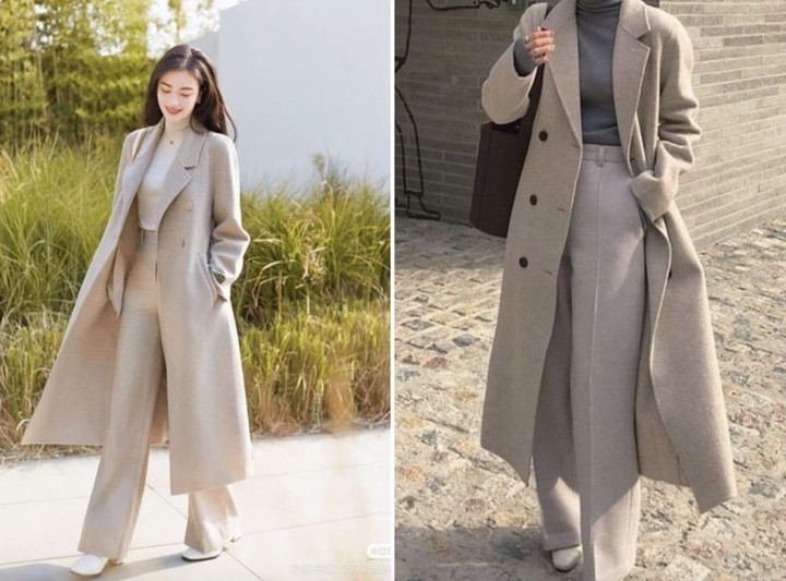 Gam màu ghi xám nhẹ nhàng tuy không tạo hiệu ứng thị giác mạnh như những màu sắc nổi bật khác nhưng vẫn luôn được phái nữ ưu ái bởi sự nữ tính, dịu dàng mà chúng có thể mang đến cho set đồ.