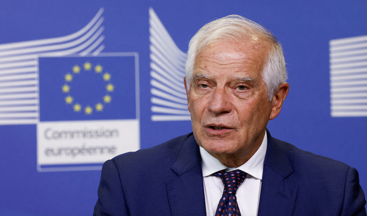 Quan chức phụ trách chính sách đối ngoại Liên minh châu Âu (EU) Josep Borrell. (Ảnh: Reuters)