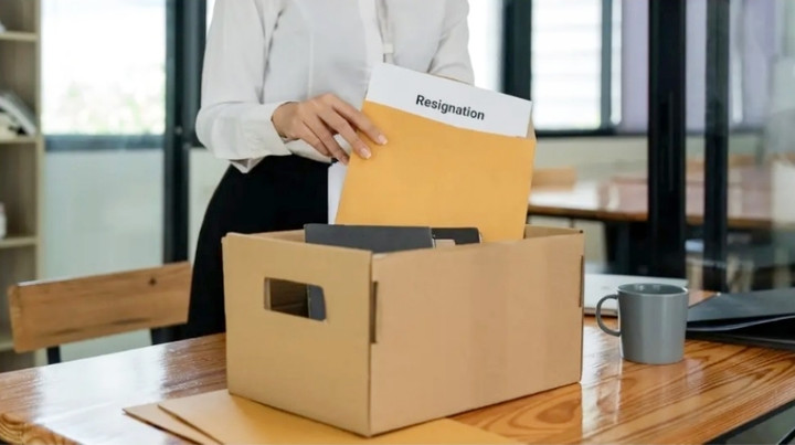 Nhiều nhân viên đã xin nghỉ việc vì không có thưởng Tết. (Ảnh minh họa)