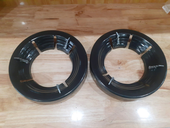 Vòng chắn này sẽ giúp lượng nhiệt không bị tản khi đun, tiết kiệm một lượng gas đáng kể. (Ảnh: Bigomart.vn)