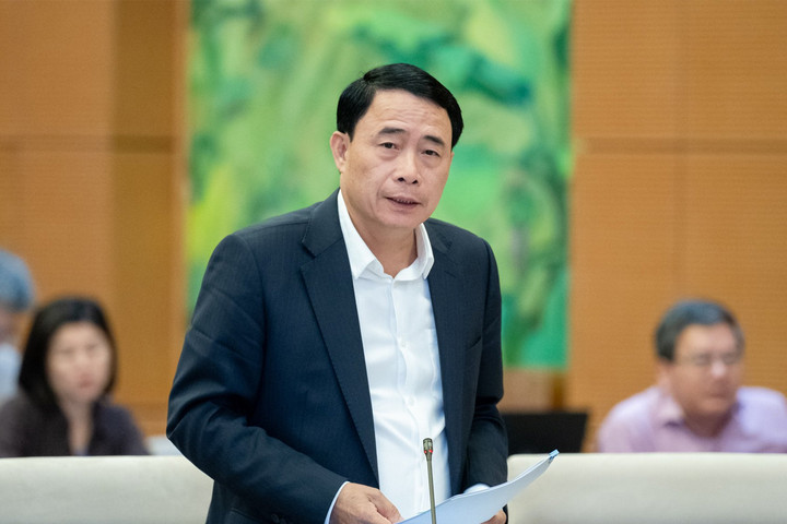 Thứ trưởng Bộ Công an Lê Quốc Hùng. (Ảnh: quochoi.vn)