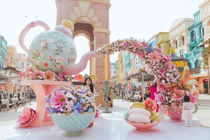 Hàng triệu tấm ảnh Tết tại Grand World đã được du khách lưu giữ chỉ sau 7 ngày nghỉ.