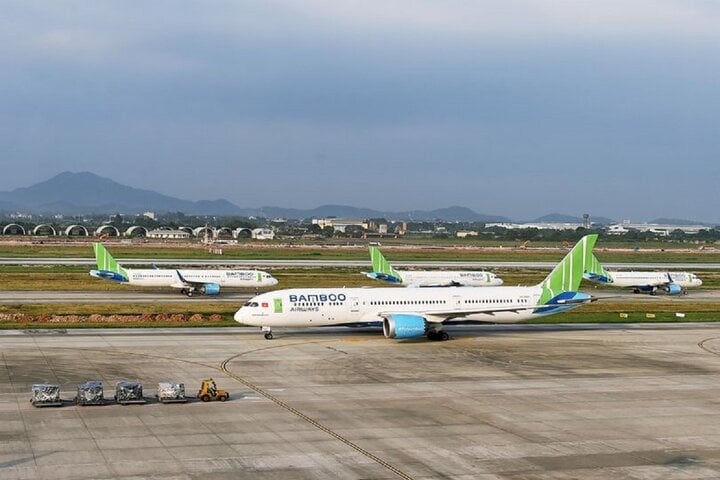 Bamboo Airways dừng khai thác nhiều chặng bay từ đầu tháng 4. (Ảnh minh họa)