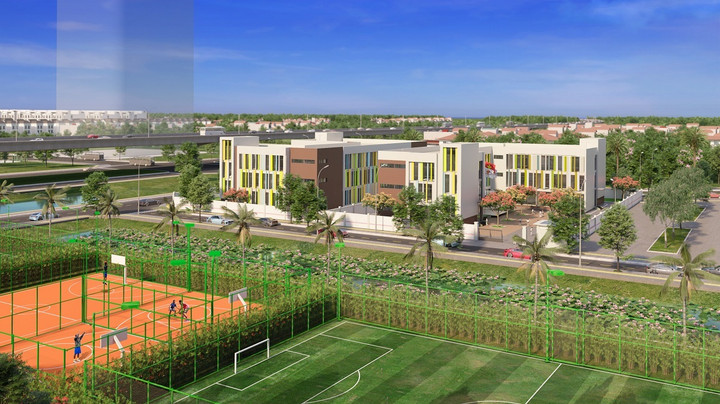 Hệ thống trường học chất lượng cao đầy đủ cấp học, phân bổ khoa học trong lòng đại đô thị là điều kiện lý tưởng cho cư dân nhí học tập, phát triển.