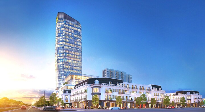 Phối cảnh dự án Vincom Quang Trung, TP Vinh (Nghệ An)