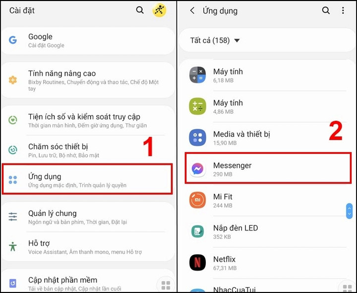 Nguyên nhân và cách khắc phục gọi Messenger bị vọng tiếng đơn giản - 1