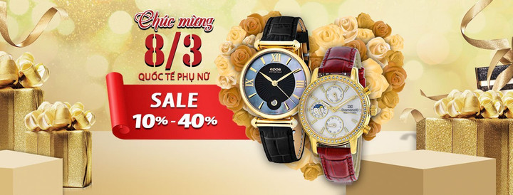 Gợi ý quà tặng đồng hồ cho ngày Quốc tế phụ nữ 8/3 đảm bảo ghi điểm với người ấy - 1
