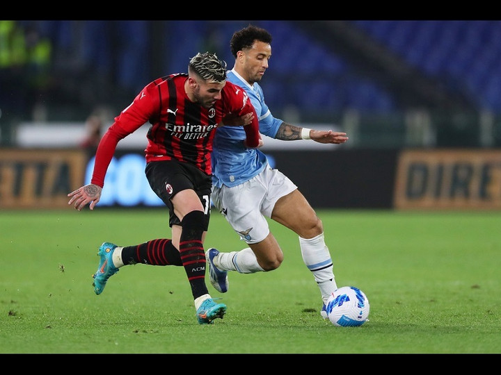 Lazio chạm trán AC Milan tại giải Serie A