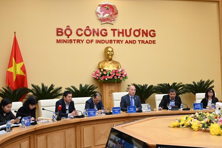 Các đại biểu tại Hội nghị Giao ban Xúc tiến thương mại với các cơ quan thương vụ Việt Nam ở nước ngoài tháng 2/2024.