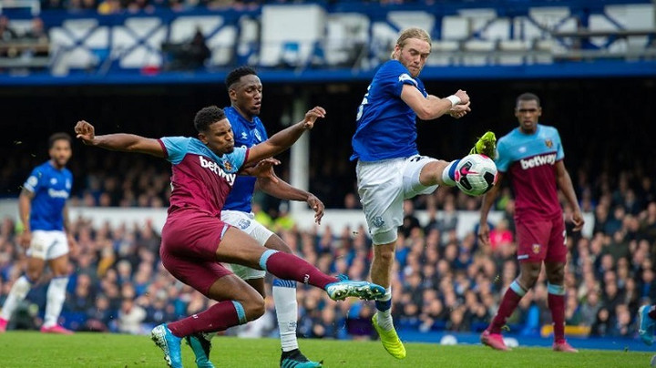 Everton chạm trán West Ham tại Premier League