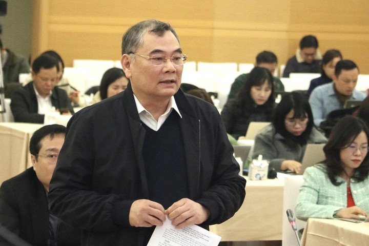 Trung tướng Tô Ân Xô, người phát ngôn Bộ Công an.