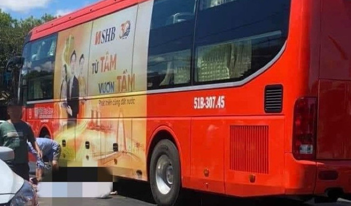 Hiện trường vụ tai nạn. (Ảnh: CTV)