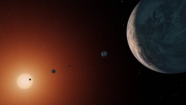 Nước trên hầu hết các hành tinh TRAPPIST-1E này có khả năng đã bốc hơi sớm trong quá trình hình thành của nó.