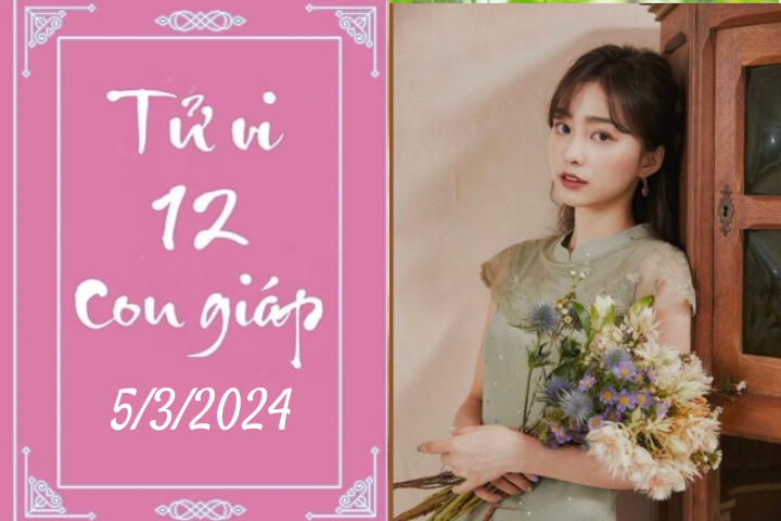 Tử vi vui 12 con giáp hôm nay ngày 5/3/2024: Thìn sẵn sàng, Thân cố gắng (Ảnh minh họa).