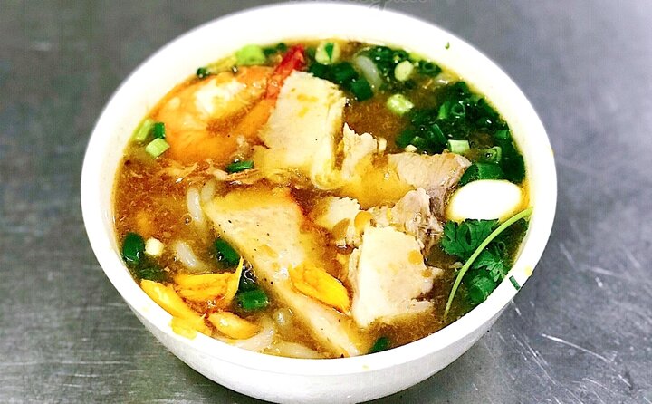 Bánh canh cua Hiền. (Ảnh: B.L)