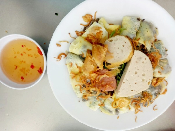 Bánh cuốn An Nhiên ở Thủ Đức. (Ảnh: T.H)