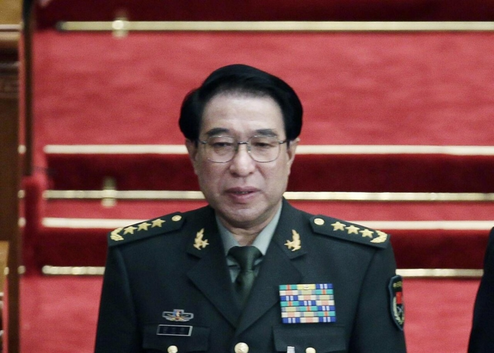 Cựu Phó chủ tịch Quân ủy Trung ương Trung Quốc Từ Tài Hậu. (Ảnh: Reuters)