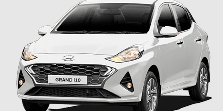 Hyundai Grand i10 Sedan 1.2 AT tiêu chuẩn 2024 là phiên bản số tự động của dòng xe sedan hạng A Hyundai Grand i10. (Ảnh: Hyundai Giải Phóng)