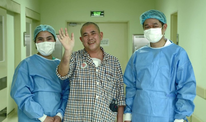 Nam bệnh nhân hồi phục tốt sau ghép tim. (Ảnh: BVCC)