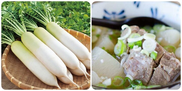 Củ cải trắng đặc biệt tốt cho xương khớp.