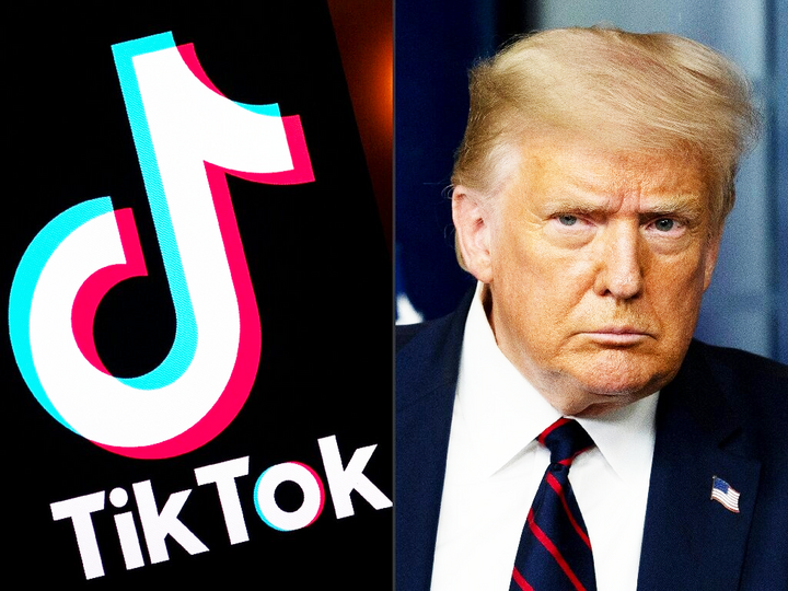 Cựu Tổng thống Mỹ Donald Trump gọi TikTok là mối đe dọa. (Ảnh: @techxplore)