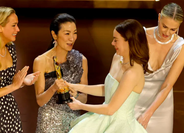 Emma Stone was accused of disrespecting Michelle Yeoh.