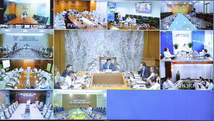 Hội nghị trực tuyến hằng tháng giúp công tác quản trị điều hành hoạt động trong toàn Tập đoàn được triển khai đồng bộ, xuyên suốt, liên tục.