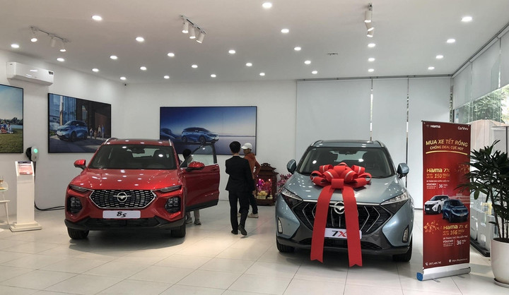 Haima 8S đã có xe trưng bày và đang chuẩn bị ra mắt thị trường Việt Nam.