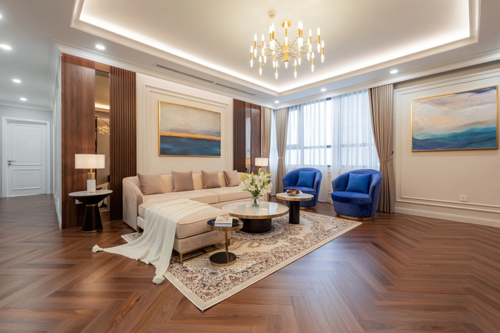 Căn hộ tại The Diamond Residence là những “dinh thự trên không”định chuẩn không gian sống như khách sạn 5 sao.