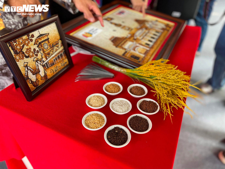 Tranh gạo là một thể loại tranh nghệ thuật, độc đáo và bình dị được làm từ những hạt gạo bé nhỏ kết hợp với đôi bàn tay tài hoa của các nghệ nhân. Điều này tạo nên những bức tranh mang hình ảnh quê hương đất nước, con người Việt Nam.