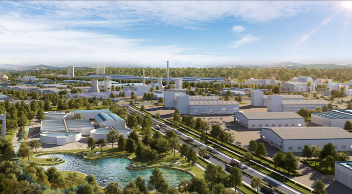 Phối cảnh KCN Đông Bình do ROX Living quản lý và phát triển.