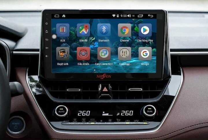 Lợi ích của màn hình thông minh trên ô tô