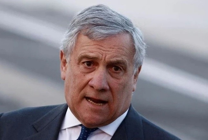 Ngoại trưởng Italia Antonio Tajani. (Nguồn: AP)