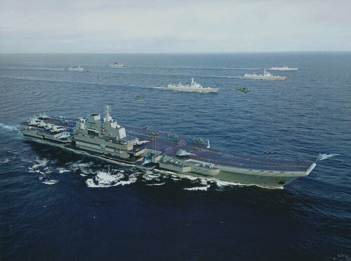 Hạm đội hải quân của Trung Quốc.