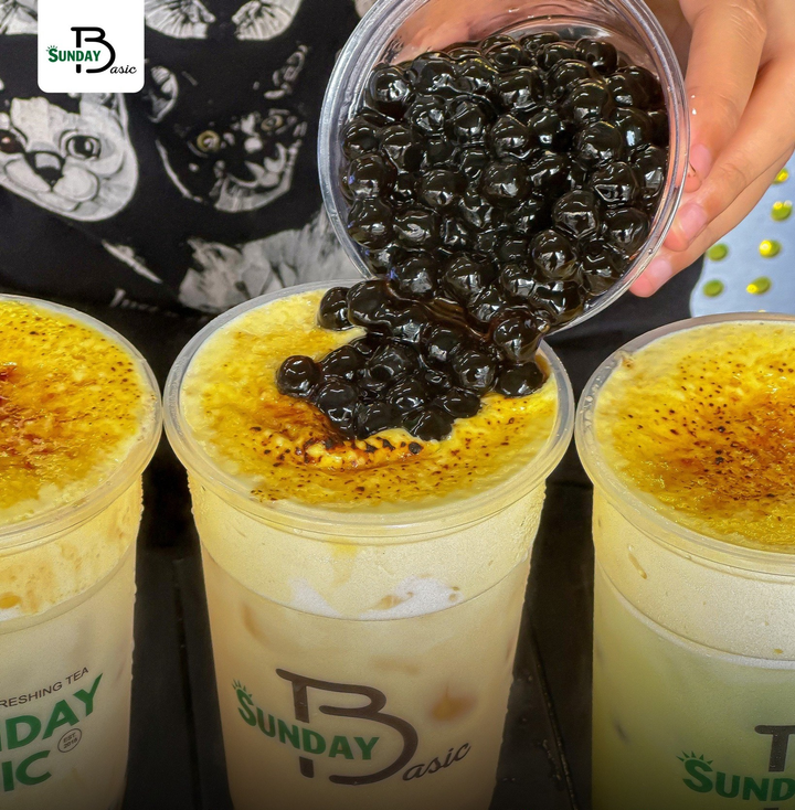 Trà sữa kem trứng khè lọt vào top 20 món trà sữa được yêu thích nhất trên Gojek.