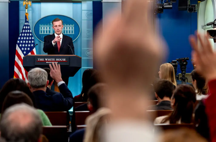 Jake Sullivan, cố vấn an ninh quốc gia của Tổng thống Mỹ Biden.