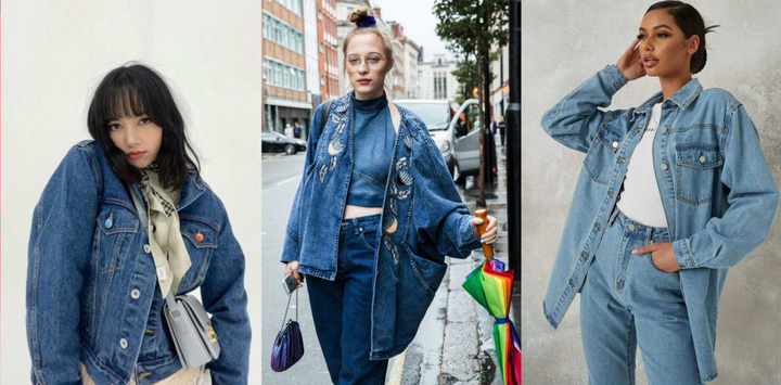 Diện outfit denim oversize bạn sẽ trẻ trung, sành điệu hơn.