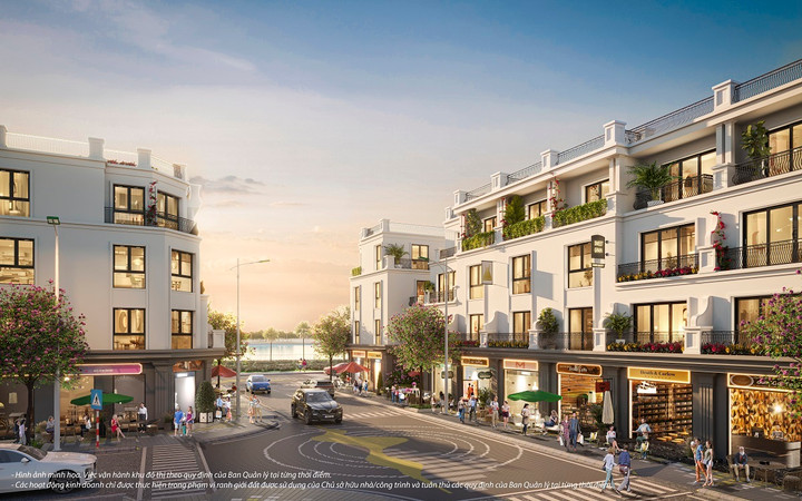 Phân khu Tài Lộc sở hữu địa thế phong thủy vượng khí tại giao lộ quốc tế của dự án.