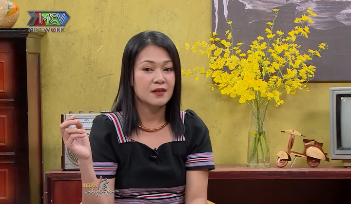 Đinh Y Nhung chia sẻ trong chương trình.